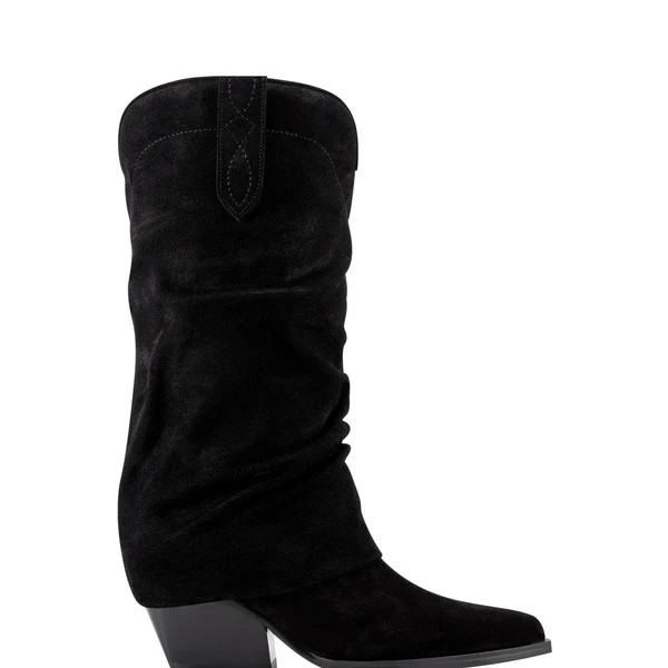 Calysta Block Heel Pointy Toe Boot | Marc Fisher
