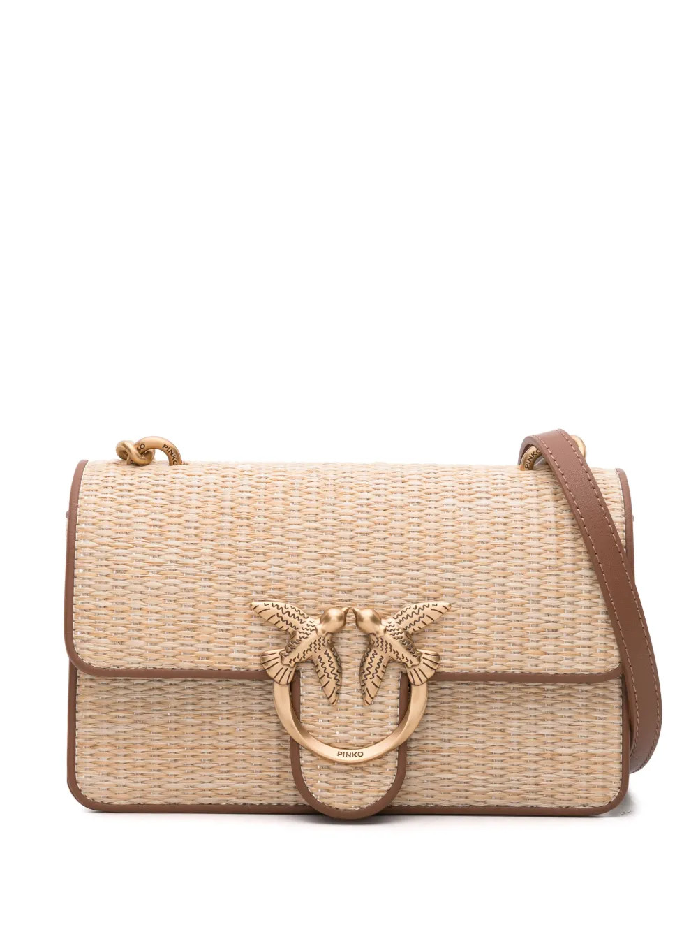 mini Love One raffia crossbody bag | Farfetch Global