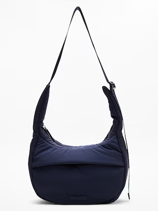 All About Sheen Small Crossbody Hobo Bag | Athleta