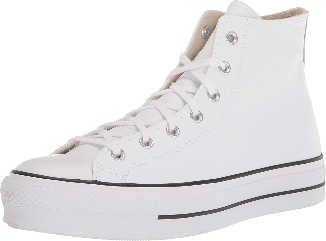 Converse Women's Chuck Taylor All Star Leopard Platform High Top Sneakers | Amazon (US)
