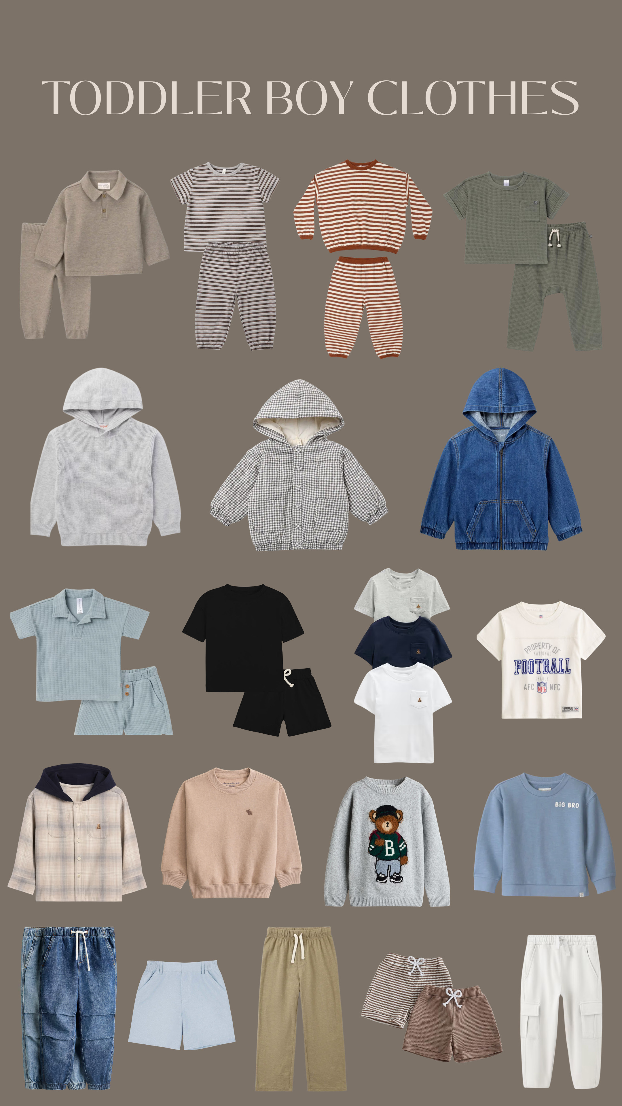 My favorite toddler boy clothing pieces for Coop! 

 #LTKootd #LTKmomlife #LTKBaby
