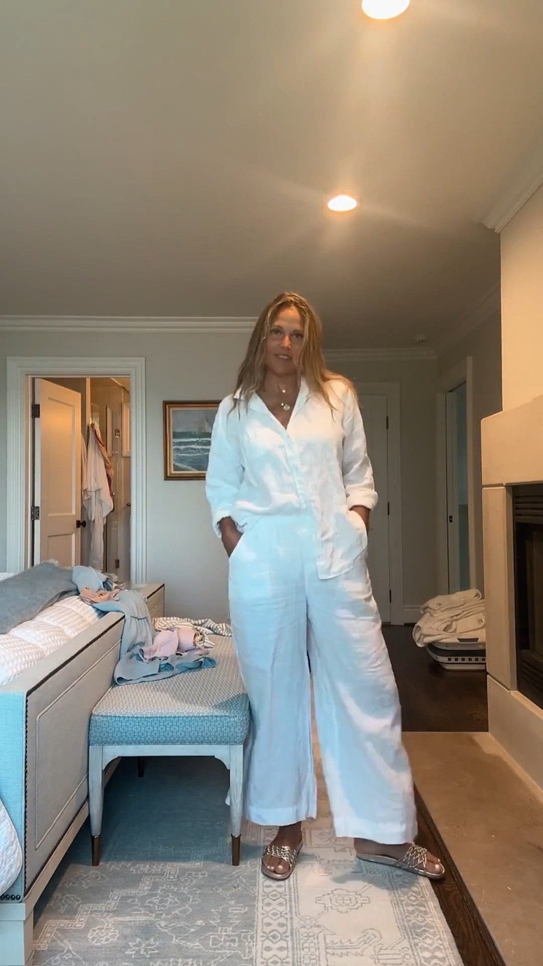 Take it from us, this is one of those outfits that makes getting dressed so easy while still feeling cute and put together. The simple pieces pair perfectly together and make this a look we can wear for so many different occasions. Definitely an outfit we’ll be reaching for on repeat.

#LTKSeasonal #LTKOver40 #LTKMidsize