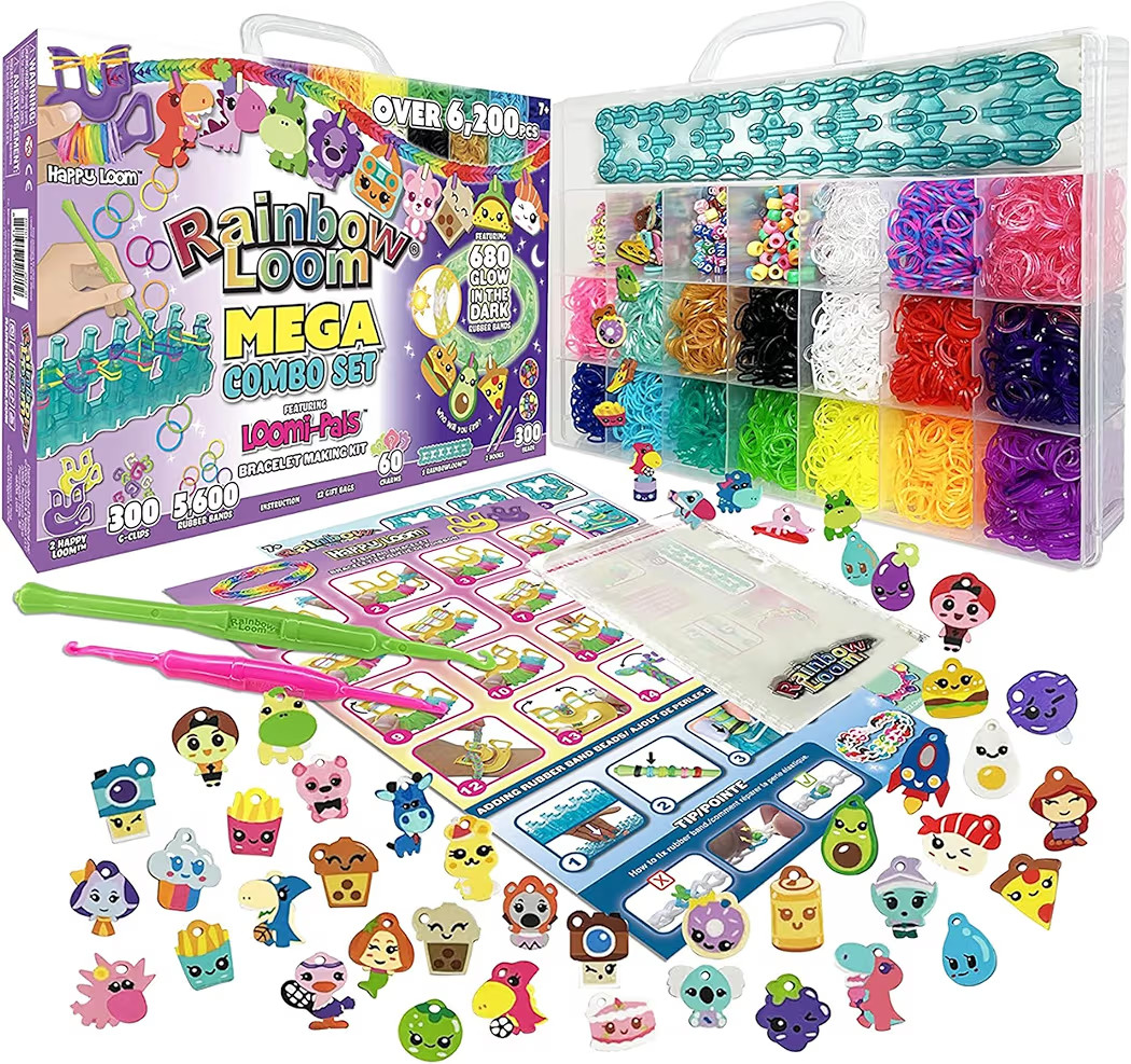 Rainbow Loom Loomi-Pals Glow in The Dark Mega Combo Set, for Boys & Girls Ages 7+ | Amazon (US)