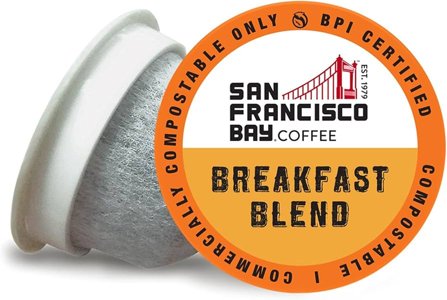 San Francisco Bay Compostable Coffee Pods - Breakfast Blend (80 Ct) K Cup Compatible including Ke... | Amazon (US)
