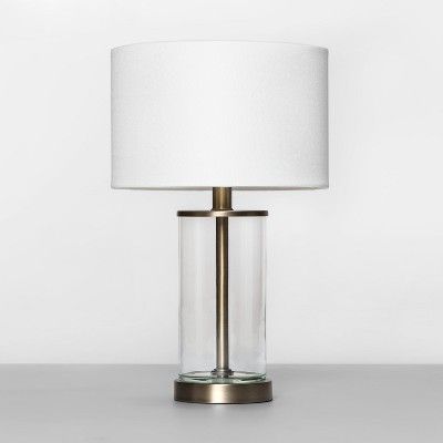 Fillable Accent with USB Table Lamp Brass - Project 62™ | Target