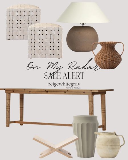 McGee & Co sale for Memorial Day! What’s on my radar!! Did you see these amazing lamps?? This console table is oversized and beautiful! And these leather ottomans are a wow and very well priced! Beigewhitegray/ Mariana 

#LTKSaleAlert #LTKHome #LTKStyleTip