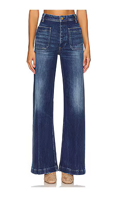Polo Ralph Lauren Low Sir Flare Denim in Laceno Wash from Revolve.com | Revolve Clothing (Global)