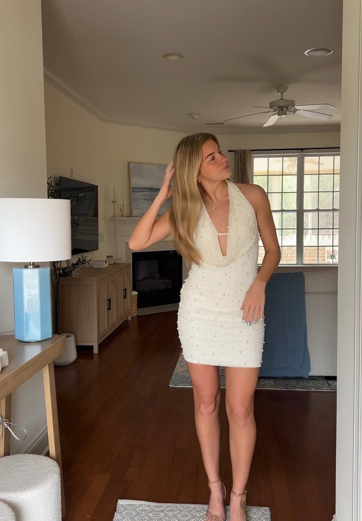 perfect bachelorette festivities dress from Oh Polly! 

Wearing a size 6 long

2nd look, second look, bridal shower, bride ootd, bridal ootd, little white dress, bachelorette party, june 2026 bride, summer bride, wedding reception dresss

#LTKSeasonal #LTKWedding #LTKootd

#LTKTravel #LTKWedding #LTKootd