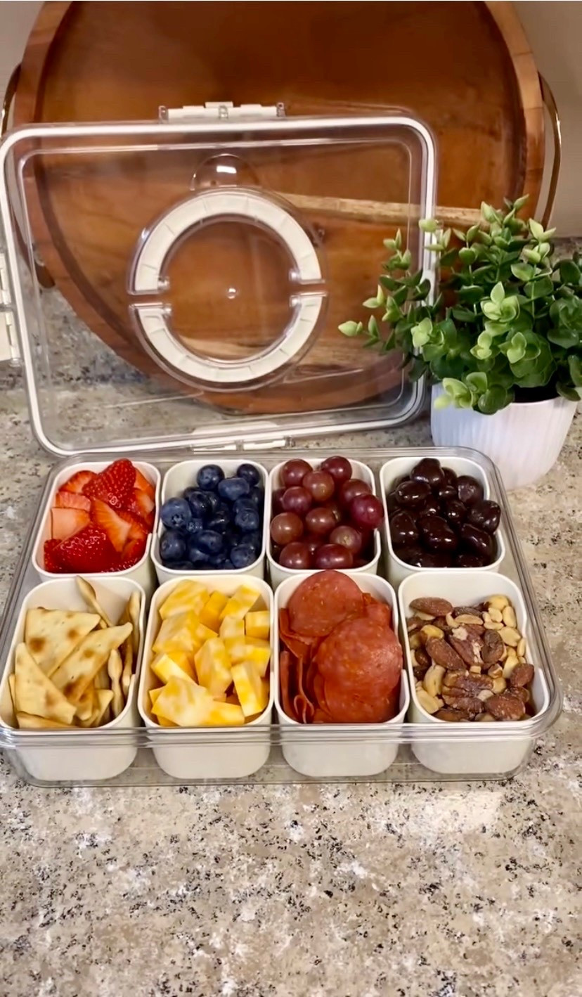 Snack Box! Perfect to have all of your smack in one place. It’s perfect to have for the beach!

#LTKBump #LTKSeasonal