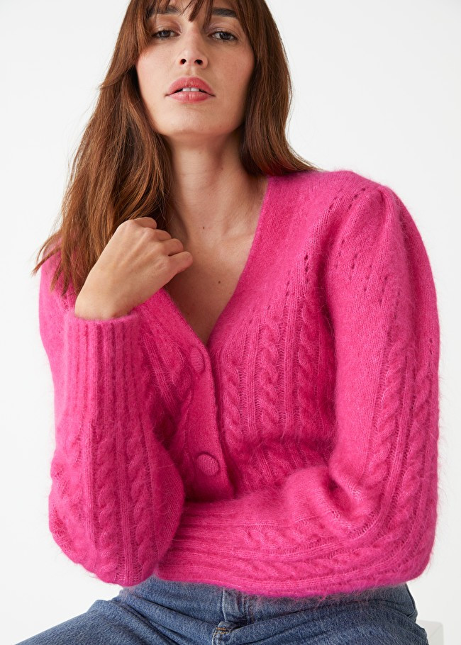 Cable Knit Wool Cardigan | & Other Stories (EU + UK)