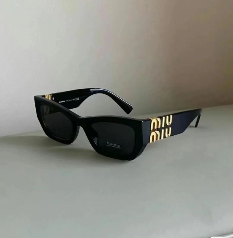 Dupe Miumiu Sunglases Fashion Designer Letter Sun Glasses For Women With Gift Box And Glasses Cas... | DHGate