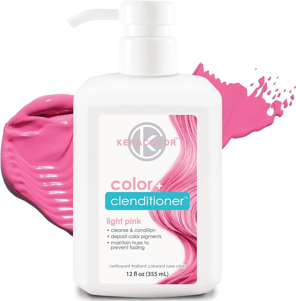 Keracolor Clenditioner Hair Dye (20 Colors) Semi Permanent Hair Color Depositing Conditioner, 12 ... | Amazon (US)