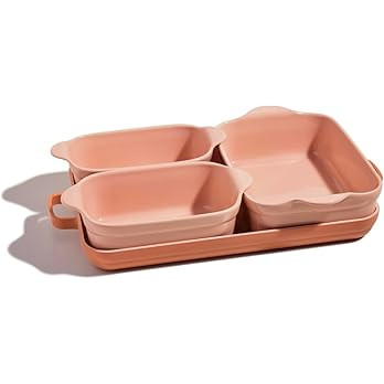 Our Place Bakeware Set | 5-Piece Ceramic Bakeware Collection with Stovetop-to-Oven Griddle Pan | ... | Amazon (US)