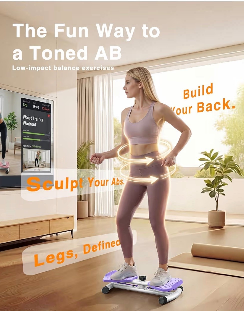 Waist Twister Machine Exercise at home gym 

#LTKmorningroutine #LTKSaleAlert #LTKfitnessgoals