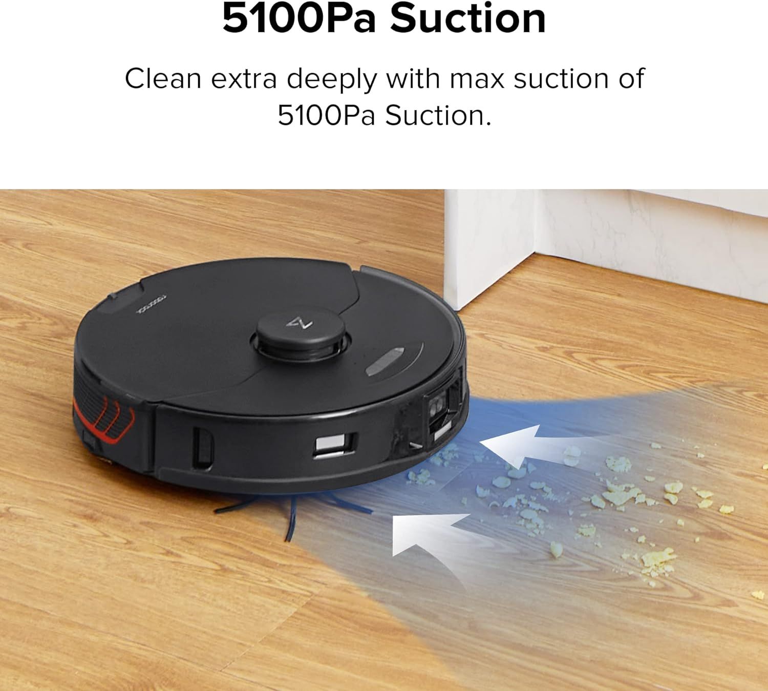 roborock S7 MaxV Robot Vacuum and Sonic Mop, 5100Pa Suction, 3D Structured Light Obstacle Avoidan... | Amazon (US)