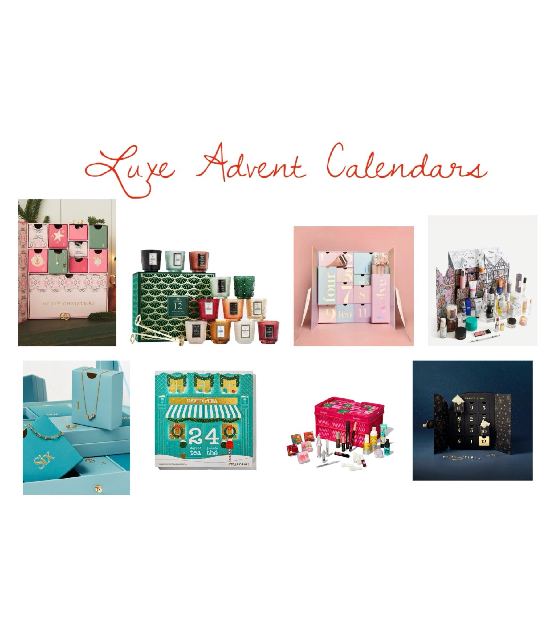Luxury advent calendars for her! 

#LTKBeauty #LTKSeasonal #LTKHome