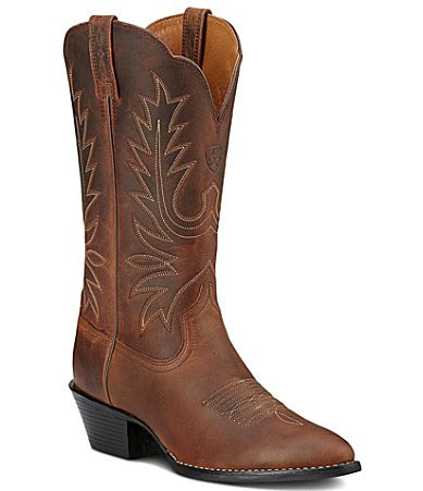 Ariat Women's Heritage R Toe Leather Western Boots - 11 | Dillard's