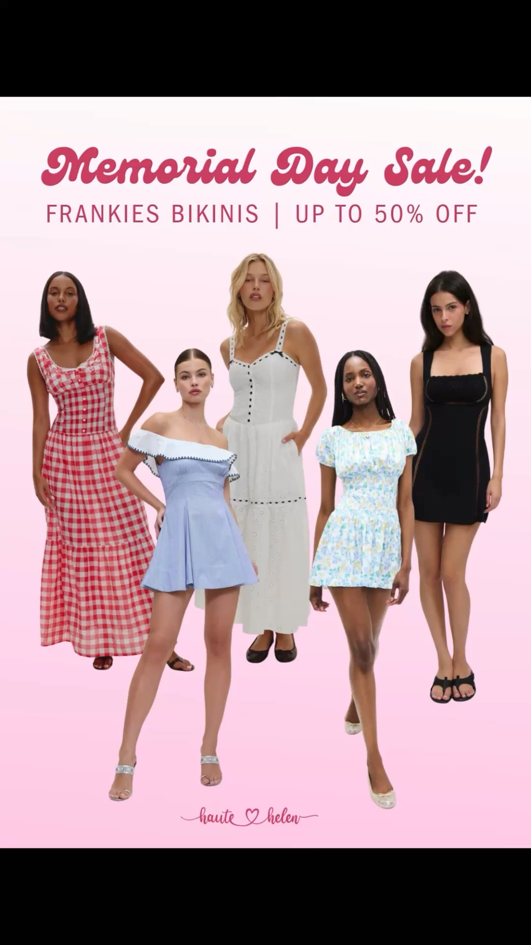 Top picks from Frankies Bikinis Memorial Day Sale!

#deals #sale #memorialday

#LTKootd #LTKSeasonal #LTKSaleAlert