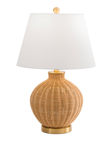 Nobuo Rattan Table Lamp | TJ Maxx