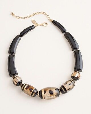 Animal-Print Collar Necklace | Chico's