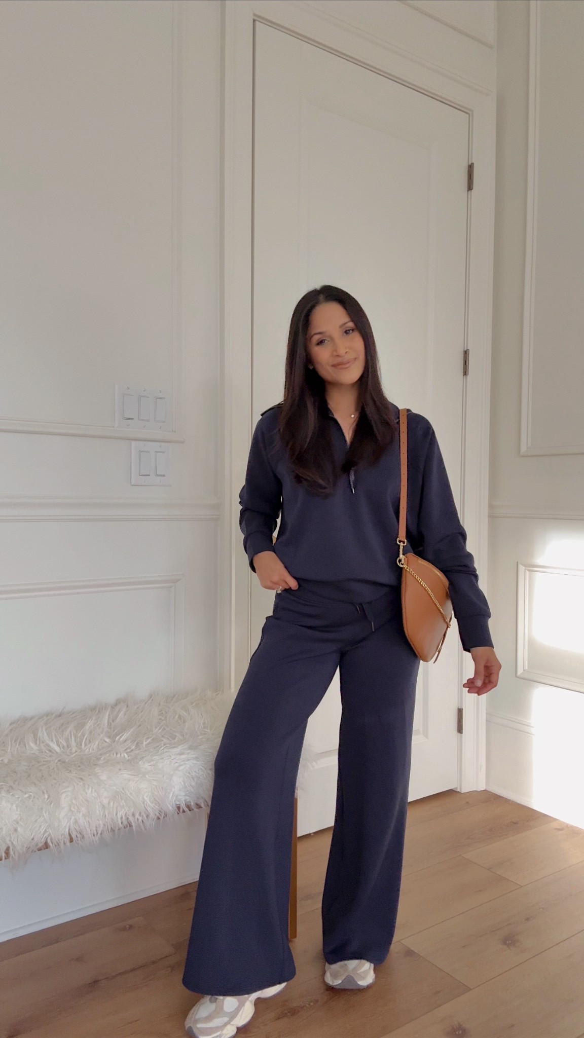 Take 30% OFF my @spanx air essentials set! No code needed! Comes in a ton of colors and a petite length. I’m wearing the size petite small here in the navy color!
#spanx #cyberweek 


#LTKCyberWeek #LTKPetite #LTKSaleAlert