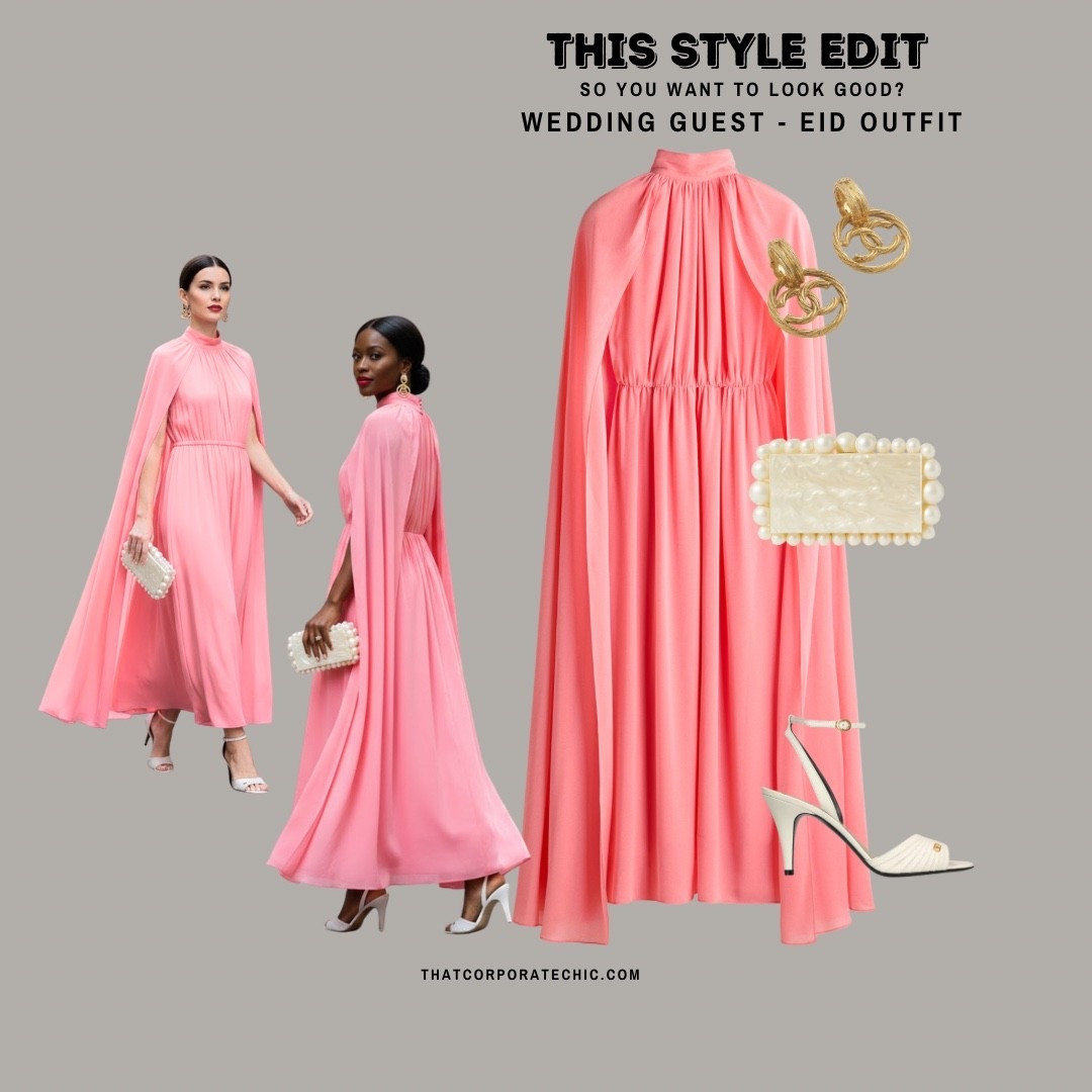 Wedding guest, Eid outfit 
Something pink and modest 

Disclaimer: Models generated with AI, styling created by thatcorporatechic 

#LTKstyletip #LTKwedding #LTKmodest