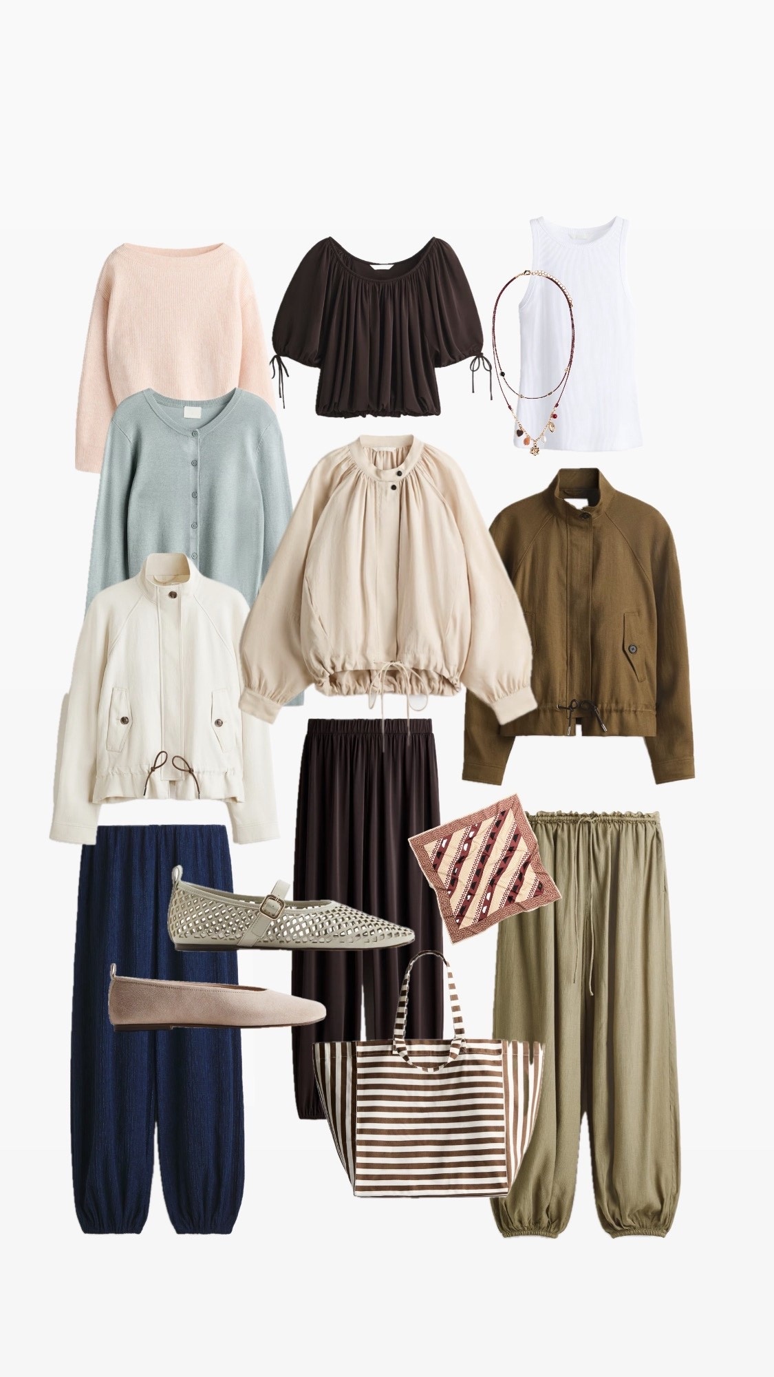 Travel outfit ideas 
Balloon Trousers 
Light Jacket
Ballet Flats
Holiday Basics
Travel Outfit 

#LTKover50style #LTKbeauty #LTKuk