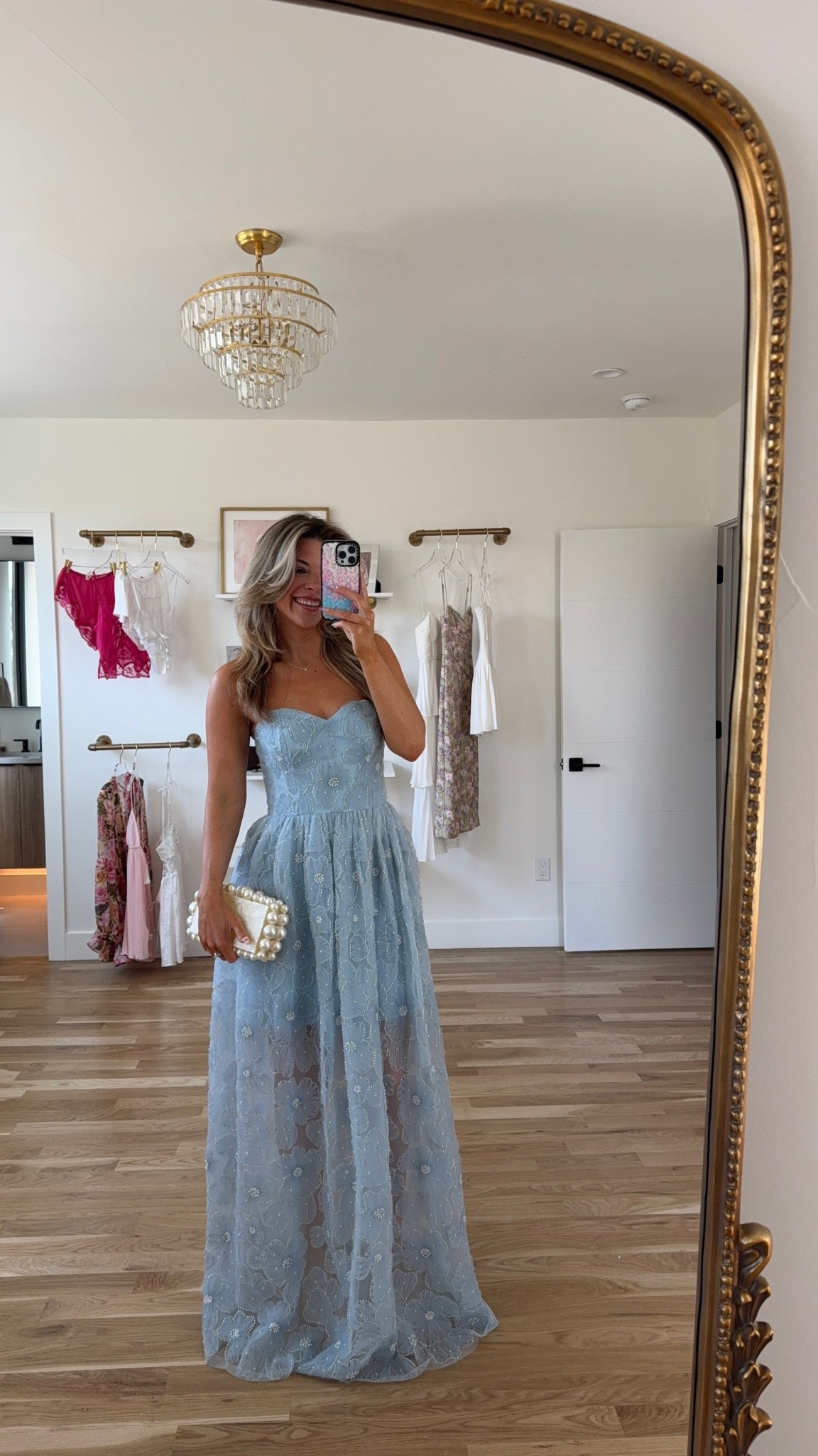 Blue floral sequin formal special event wedding guest dress 

Wearing my usual small/2

Saks: use code freeship
Lulus: use code emerson20
Electric picks: use code emerson20 
Dibs: use code Emerson 

#LTKSeasonal #LTKWedding #LTKParties