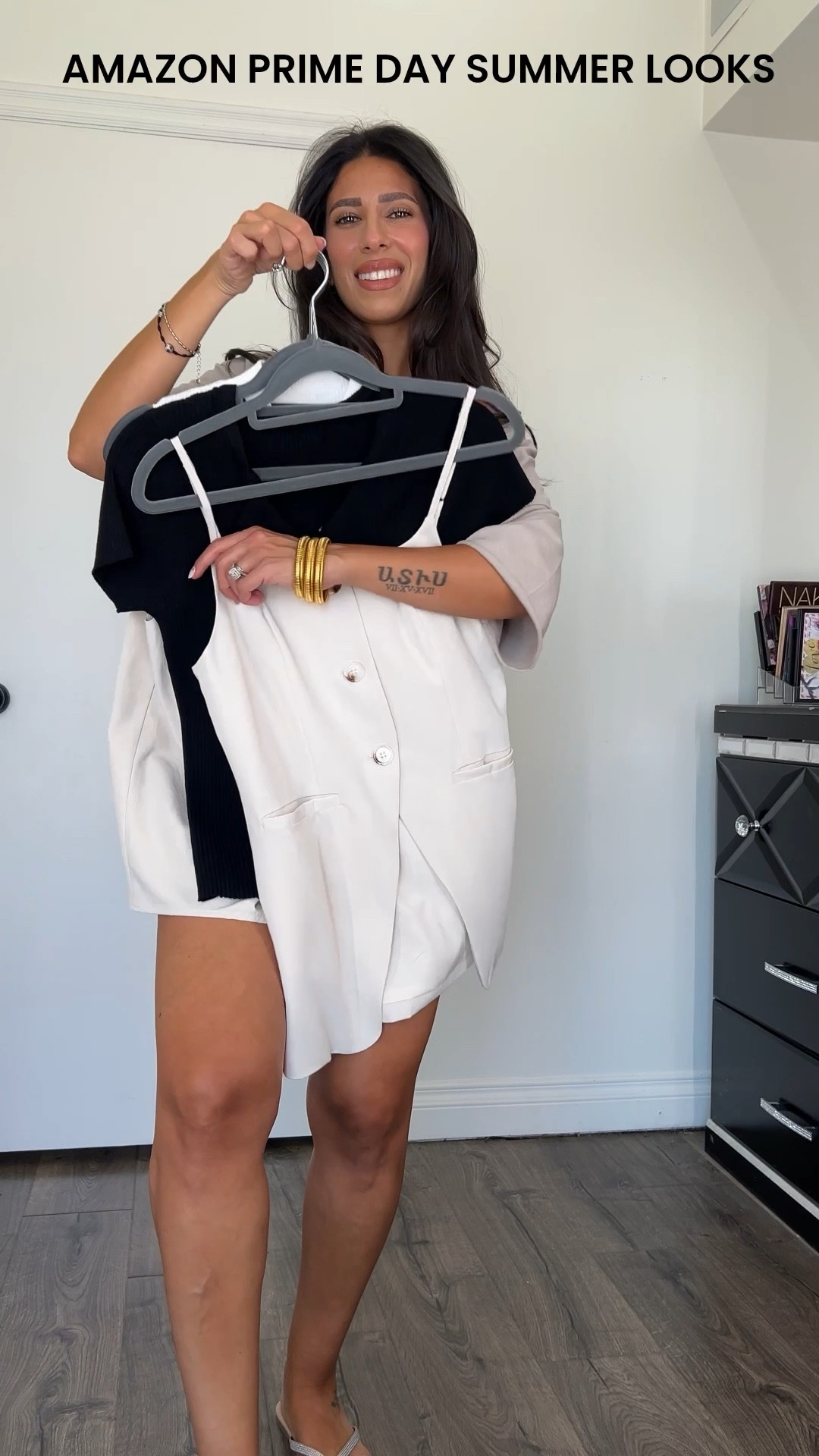 Amazon prime day summer looks 

First outfit:
Top small
Black barrel jeans size 4

Second outfit:
Vest small
Shorts small

Third outfit:
Top small
Jeans size 6

Fourth outfit:
Top size small
Denim shorts size 28




#LTKFindsUnder50 #LTKStyleTip #LTKSaleAlert