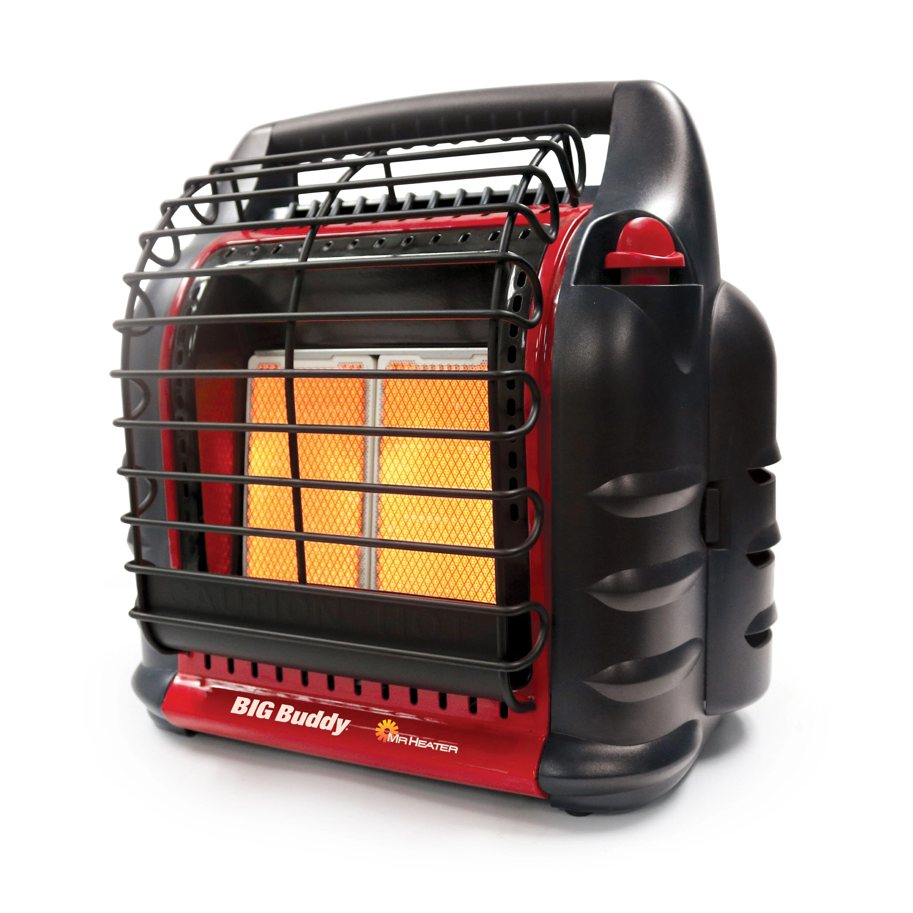 Mr. Heater Big Tough Buddy 18000 -BTU Outdoor Portable Radiant Propane Heater in Black | MH18B | Lowe's