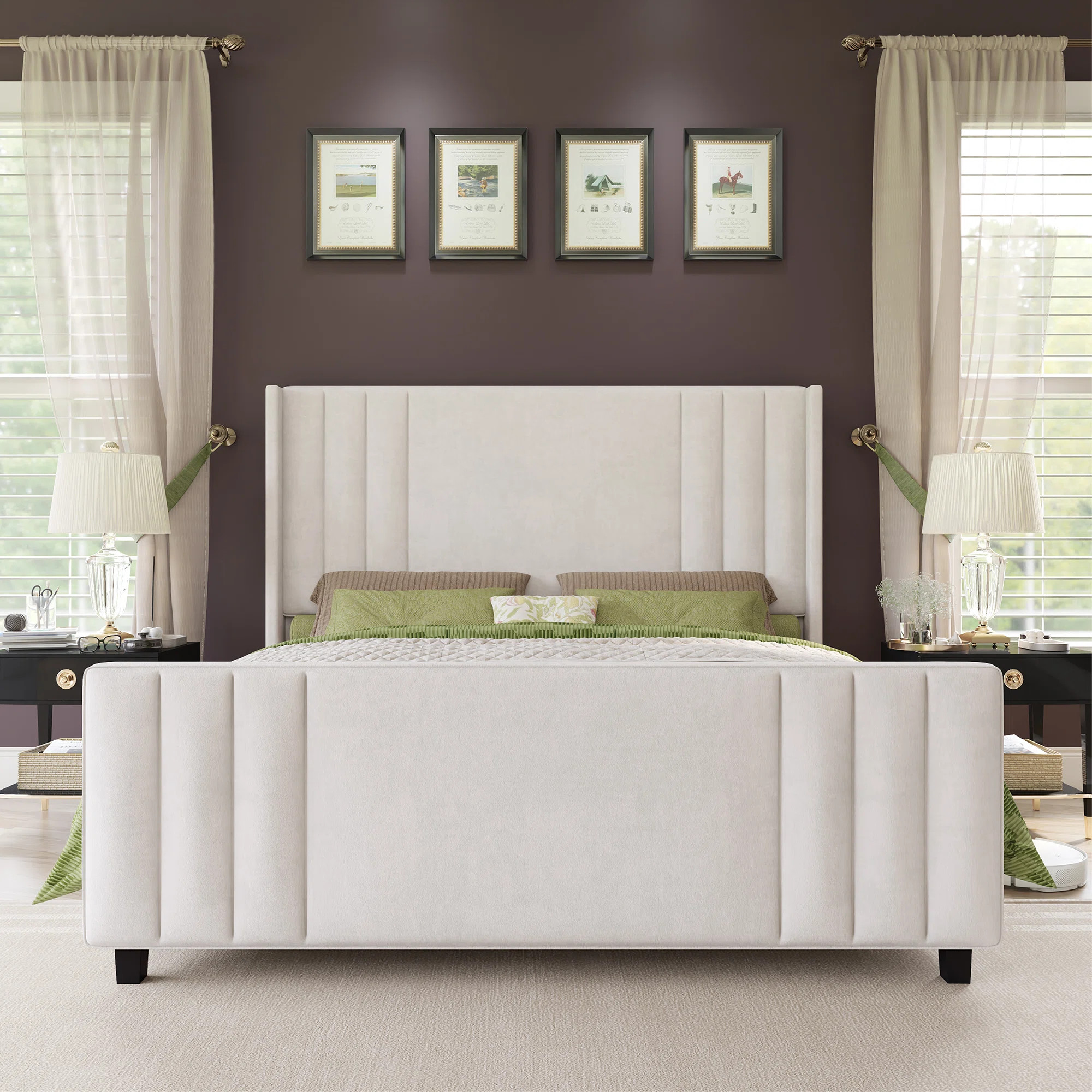 Aurieona Upholstered Platform Bed | Wayfair North America