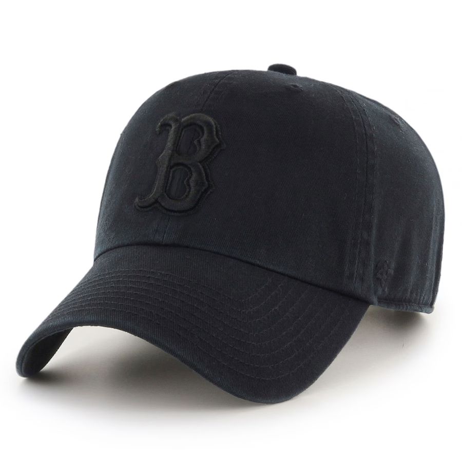 Boston Red Sox '47 Team Logo Clean Up Adjustable Hat - Black | Lids
