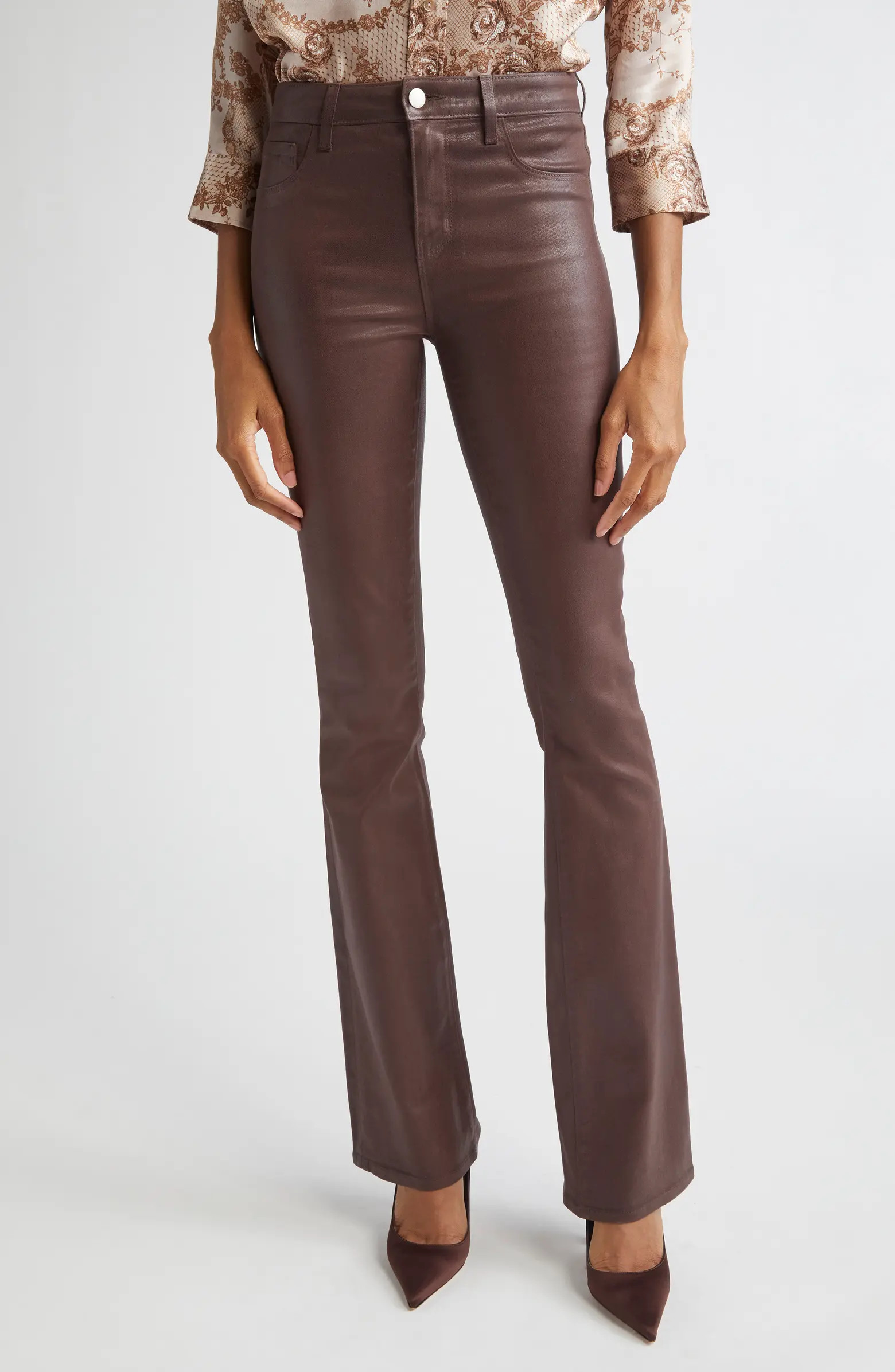 L'AGENCE Selma High Waist Baby Boot Jeans | Nordstrom | Nordstrom