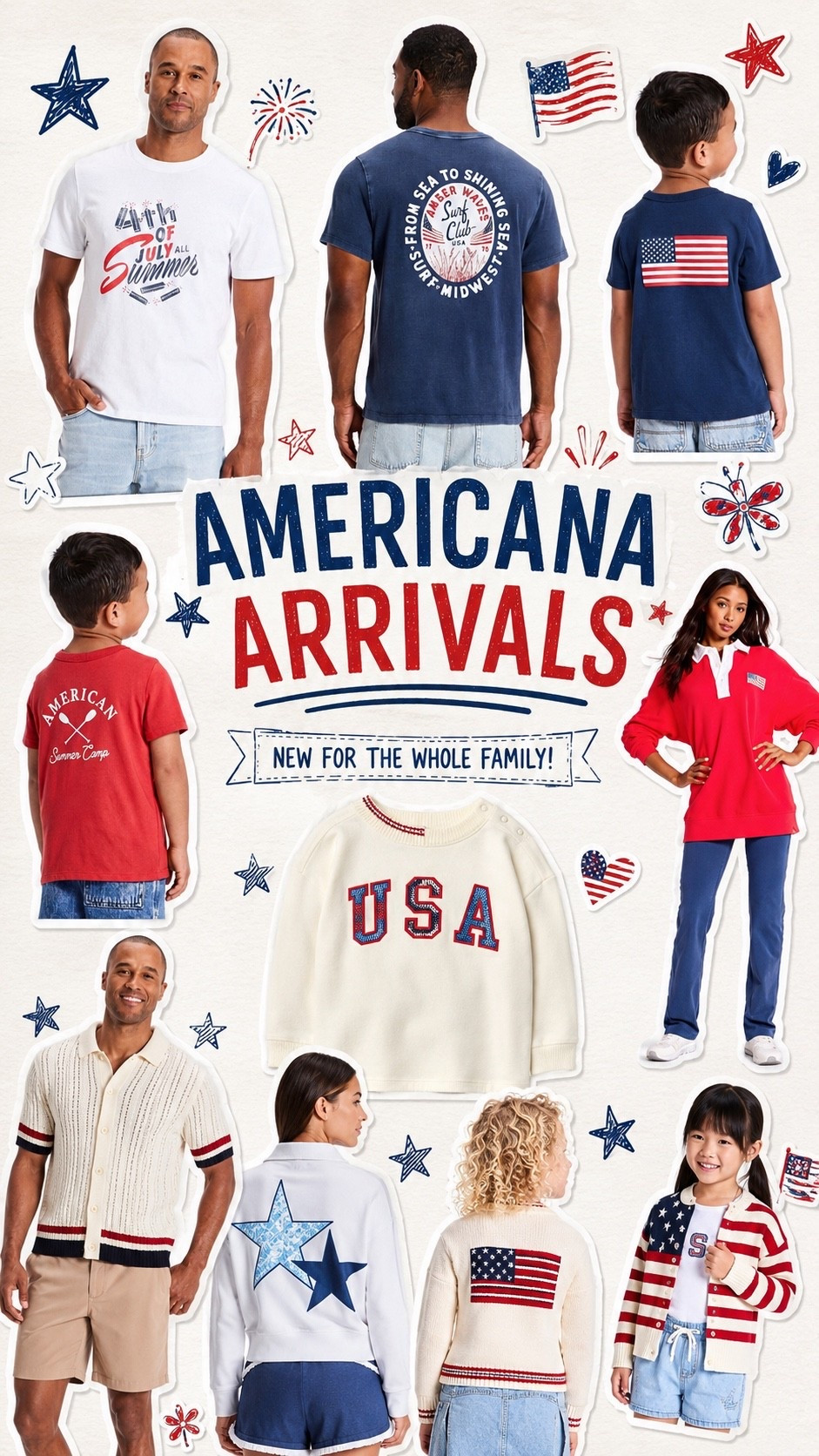 NEW 🇺🇸

Women’s matching cardigan and flag knit, not online yet