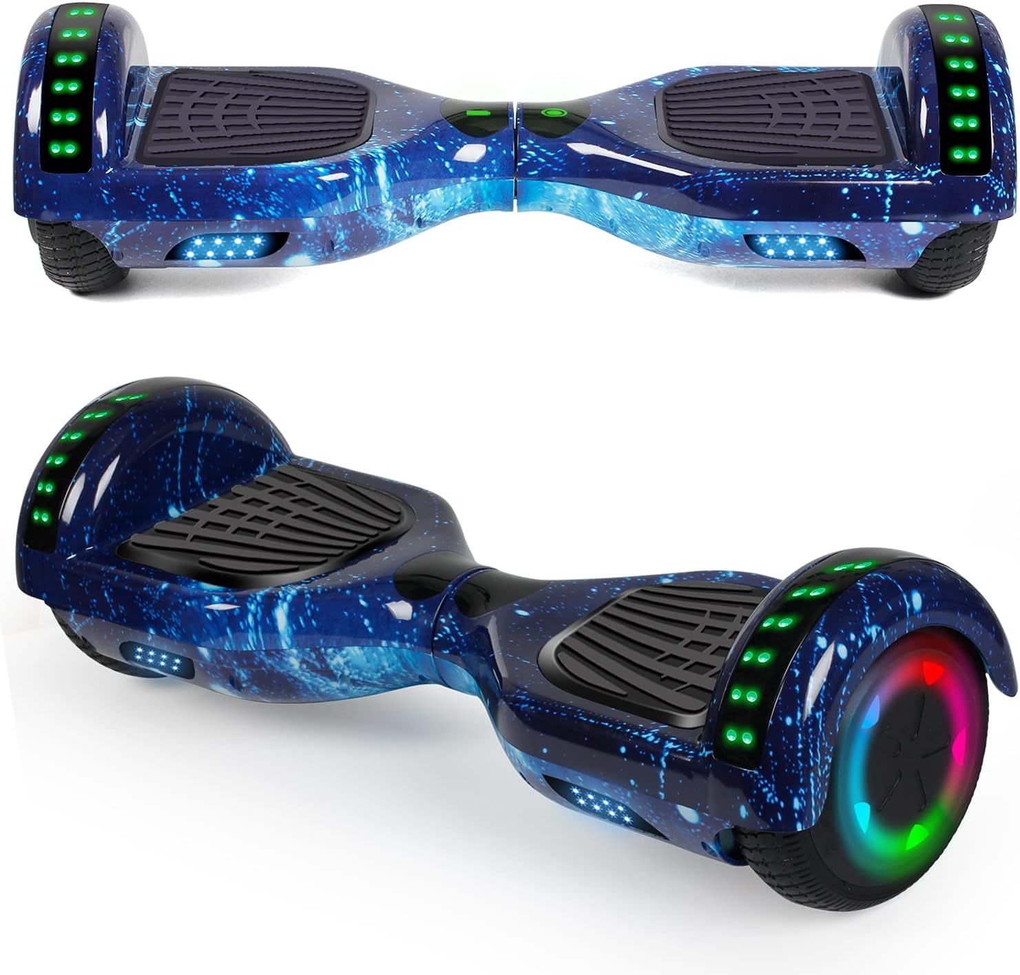 LIEAGLE Hoverboard, 6.5" Self Balancing Scooter Hover Board with Bluetooth Wheels LED Lights for ... | Amazon (US)
