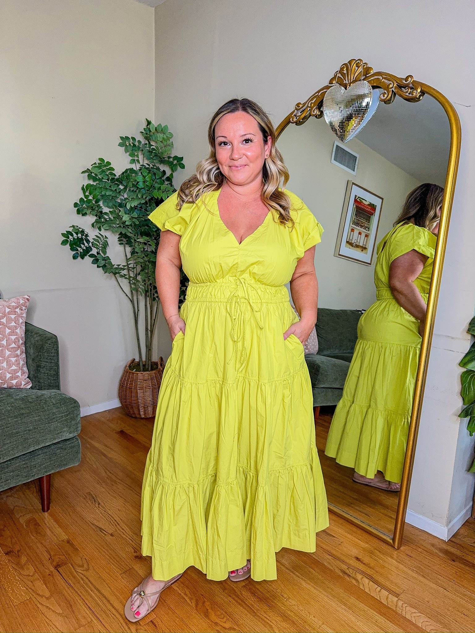 You guys know how much I love chartreuse! Wearing a size LARGE in this dress!

Resort wear, vacation dress, vacation style, summer style, summer dress, midsize fashion, Walmart finds, travel style, midsize fashion, petite fashion, summer outfits 




#LTKStyleTip #LTKFindsUnder50 #LTKSeasonal