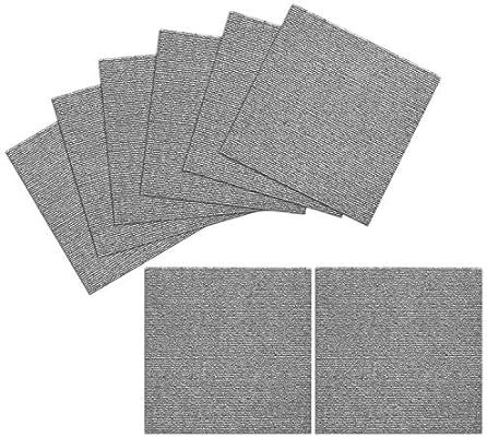 Triluc Carpet Tiles Peel and Stick - Multi-Purpose Floor Mat for Home and Pets, Non-Slip, Vacuum ... | Amazon (US)