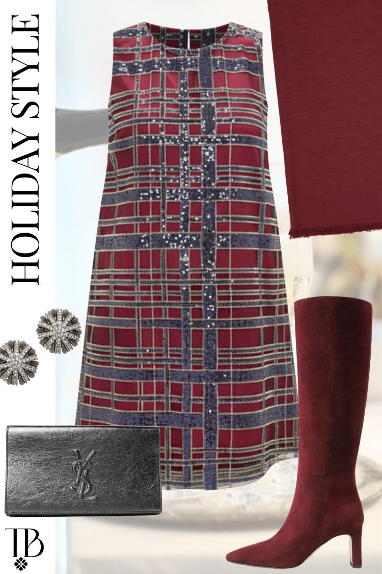 Classic with a festive twist ❤️ This plaid dress and tall suede boots combo is giving vintage holiday charm. Add a bold clutch and sparkling earrings for a timeless Christmas look. #HolidayStyle #PlaidDress #FestiveOutfit

 

 #LTKHoliday #LTKSeasonal #LTKStyleTip