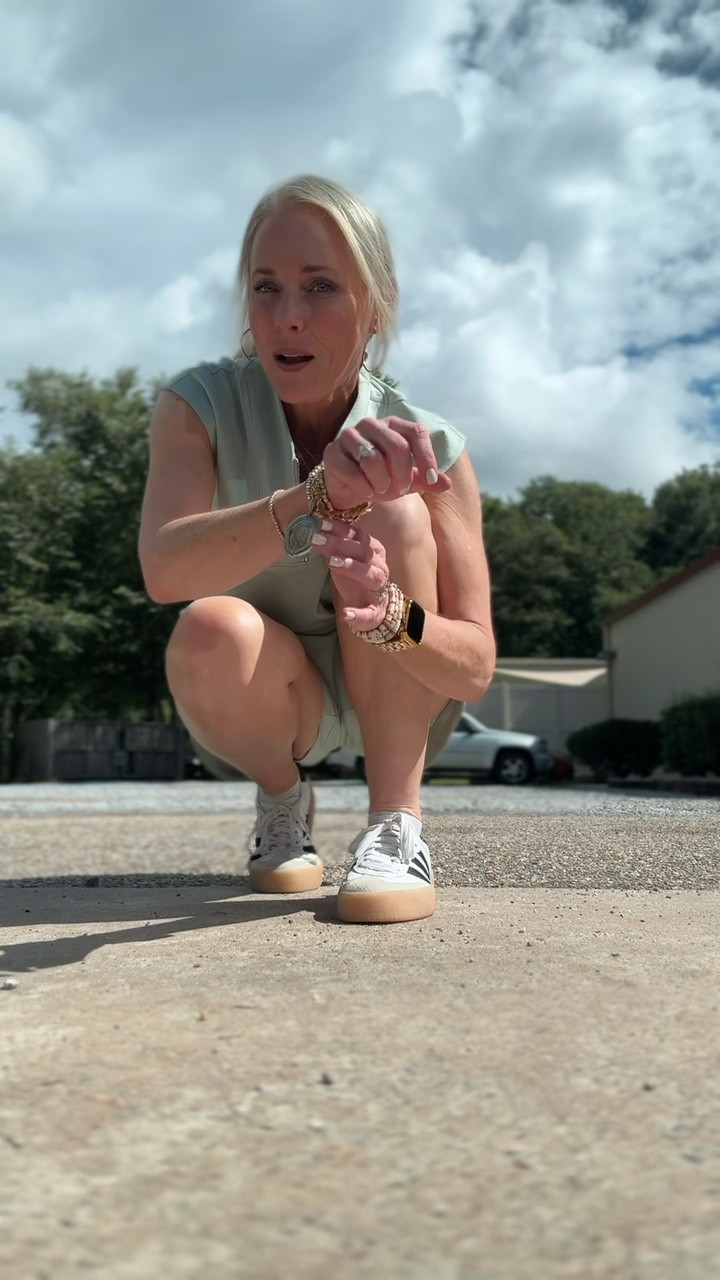 Monday Travel Day OOTD ✨

Today, I'm sharing my latest Varley Look for Less from Amazon, which I recently ordered in a size Medium. This set is incredibly comfortable and perfect for a busy travel day! 

I've paired it with my go-to Adidas Court VL Sneakers and my everyday jewelry, including this gorgeous Jennifer Ponson bracelet. 💫

Use code LAUREN10 and FREESHIP to receive 10% off your Jennifer Ponson purchase + free shipping! 

#LTKOver40 #LTKTravel #LTKFindsUnder50