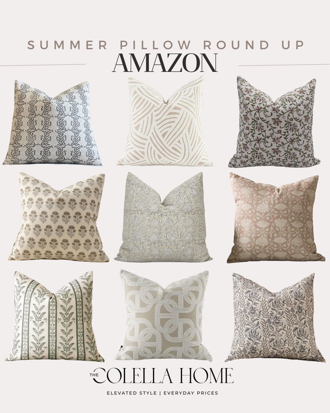 Throw pillows perfect for a summer refresh!

Looks for less, summer refresh, home decor

#LTKSaleAlert #LTKHome #LTKSeasonal