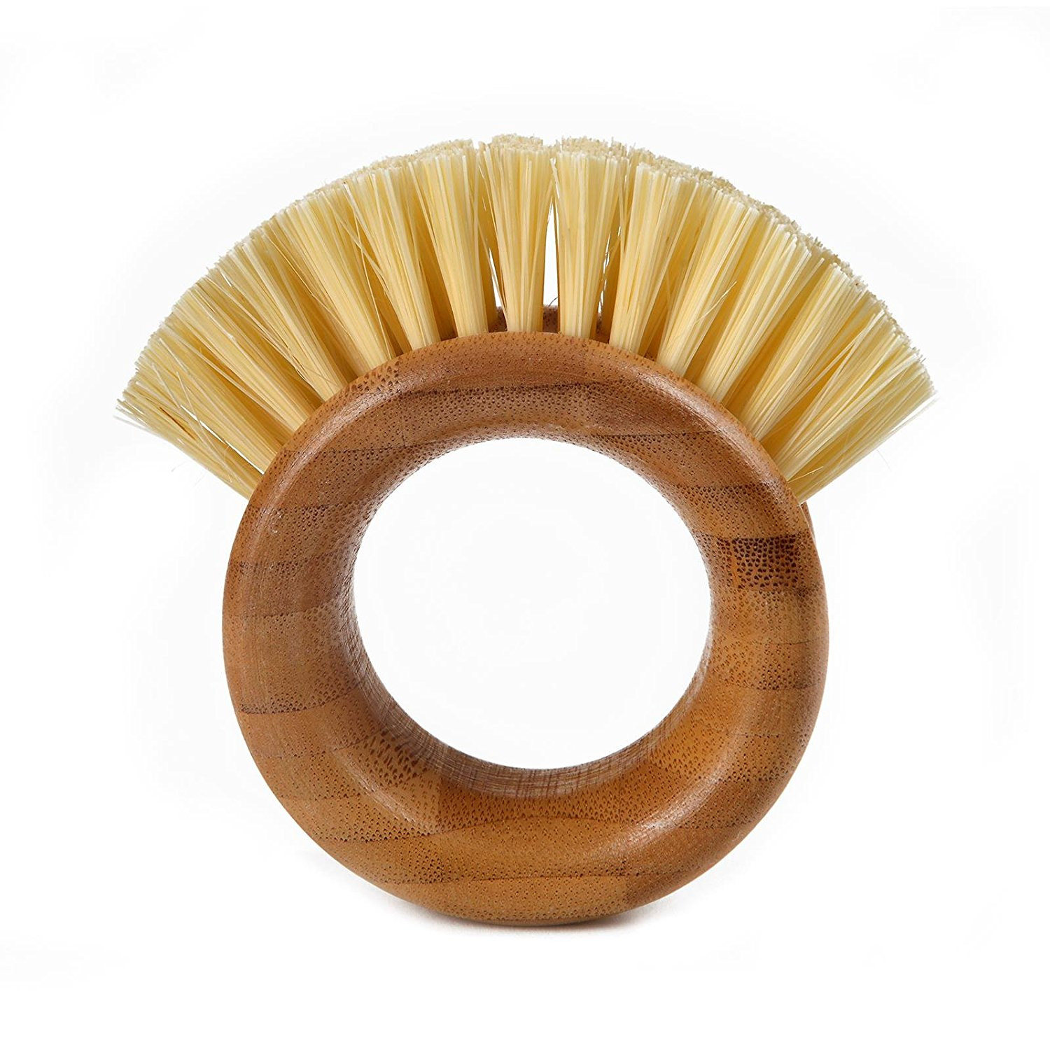 The Ring Bamboo Vegetable Cleaning Brush, Cleans all produce from apples to zucchini By Full Circ... | Walmart (US)