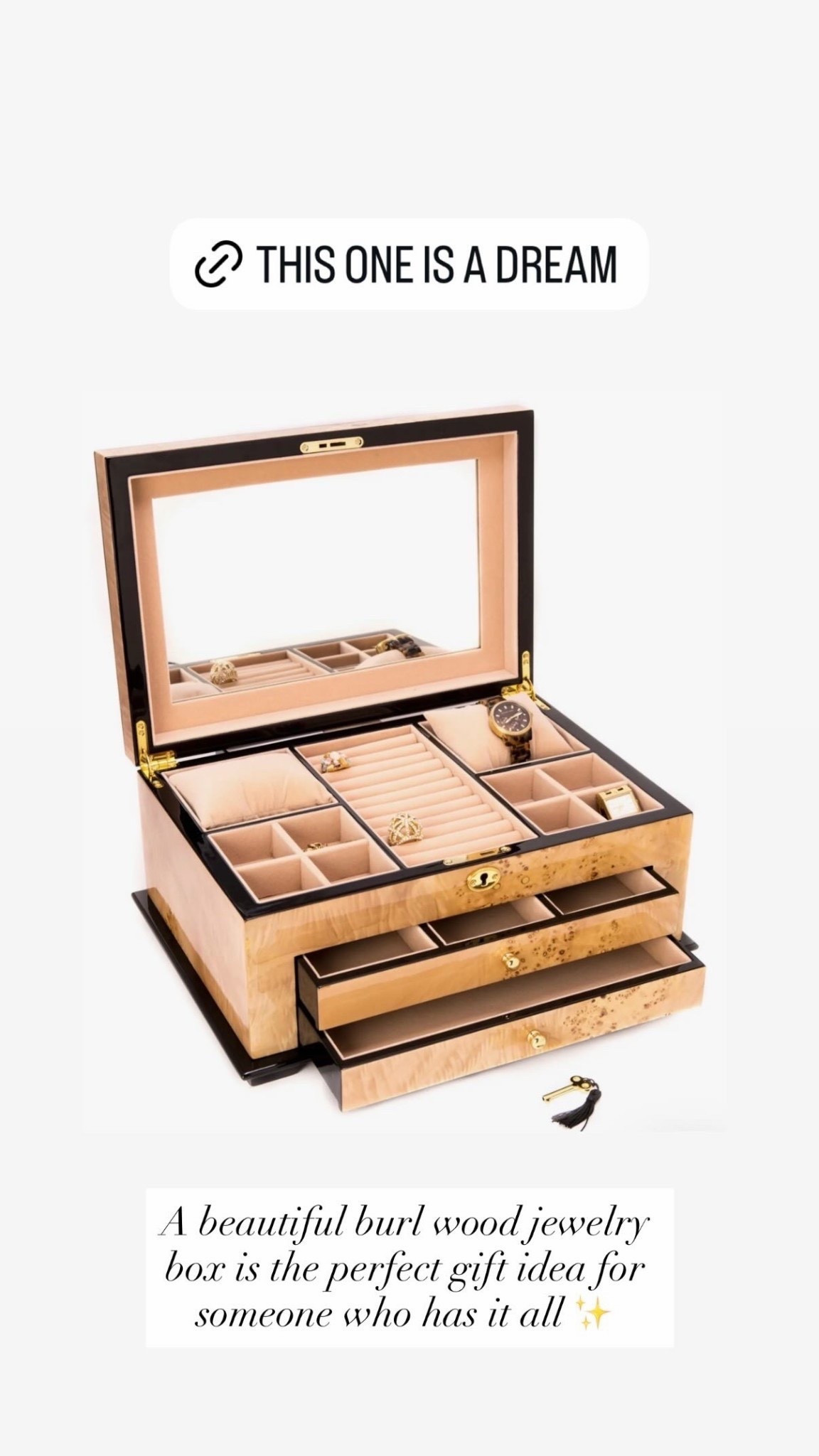 Jewelry box. 

#LTKHome #LTKGiftGuide #LTKHoliday