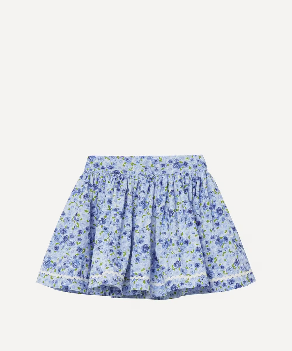 Rose Ric Rac Skirt 6-11 Years | Liberty London (UK)
