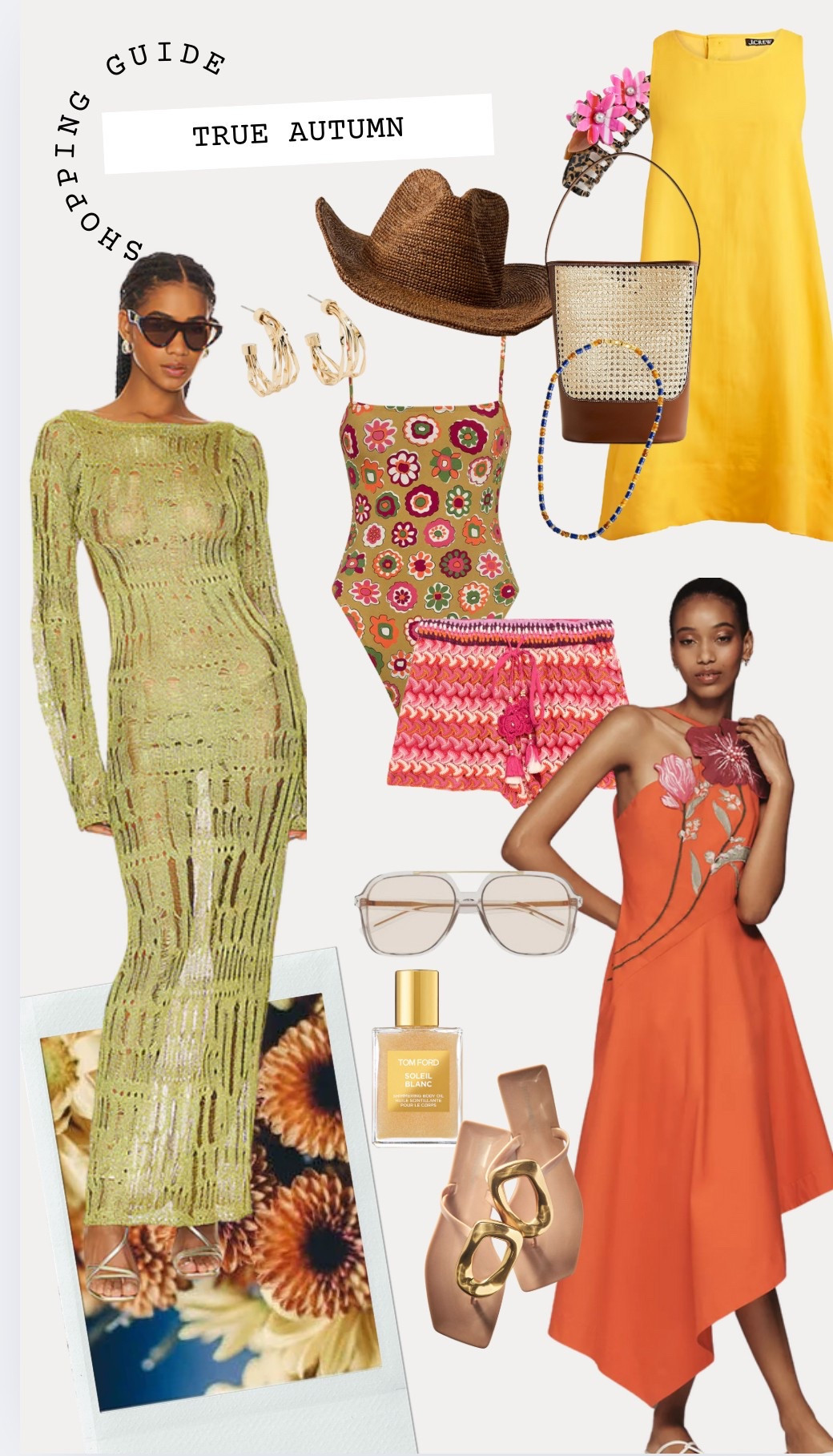 True Autumn-You glow in rich, spicy, golden tones. Burnt orange, camel, mustard, terracotta—these warm, grounded colors make you look radiant. Think autumn leaves!

#LTKStyleTip #LTKSeasonal #LTKOver40