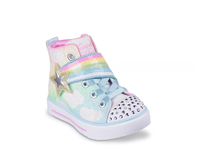 Skechers Twinkle Toes Twinkle Sparks Shooting Star Light-Up Sneaker - Kids' | DSW