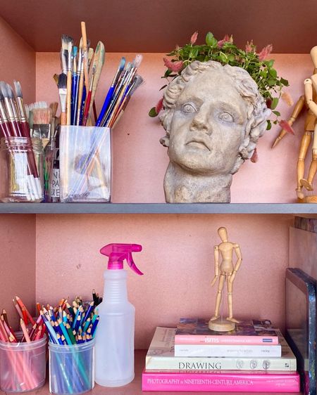 I know…I’m obsessed with this statue head planter, but come on, he’s amazing, he gives the art room a classical touch and makes a great addition to our still life displays

#LTKGiftGuide #LTKfindsunder50