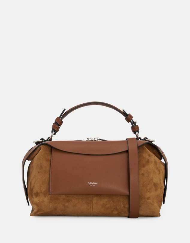 Mica Mini Bowler Suede | THE ICONIC (AU & NZ)