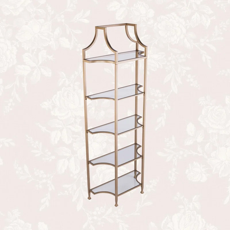 Margot Tall Etagere Bookcase | Wayfair North America