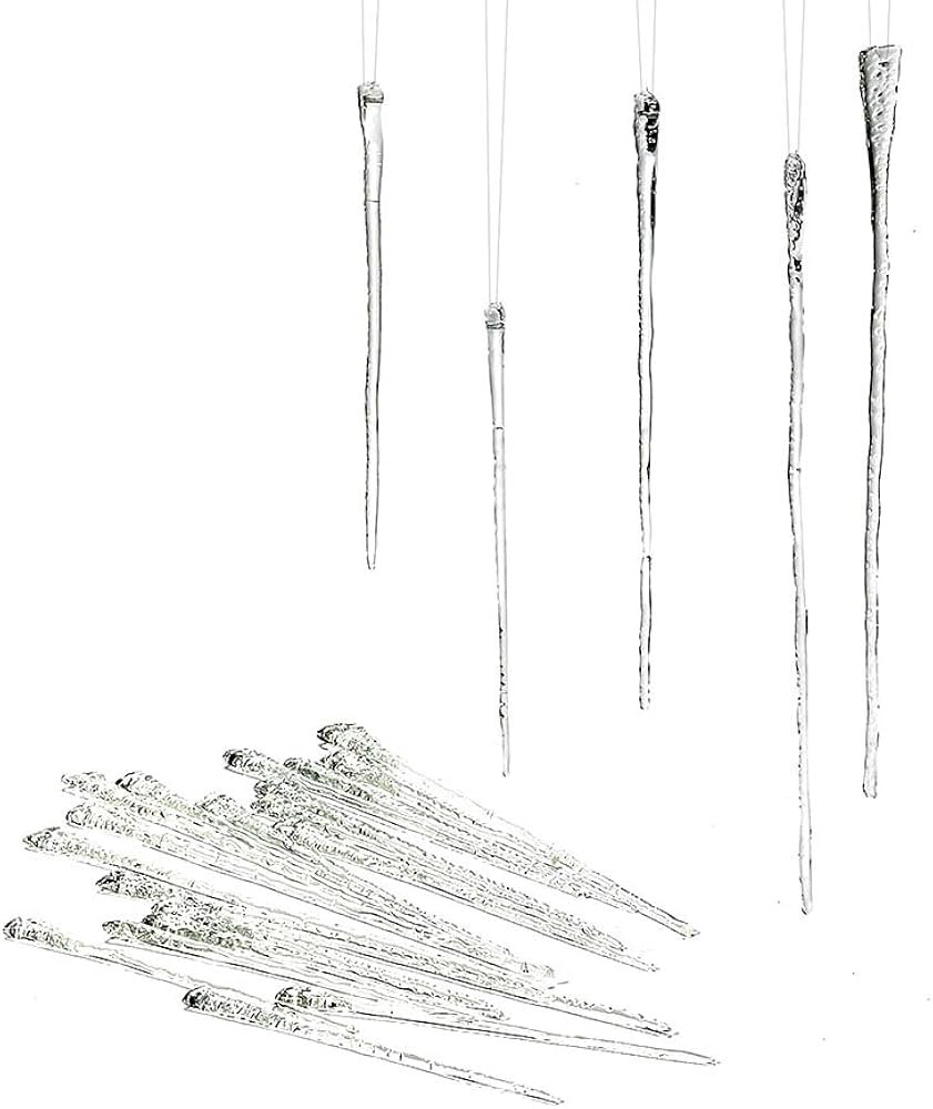 Department 56 Glass Icicle Ornament (Set of 24) | Amazon (US)