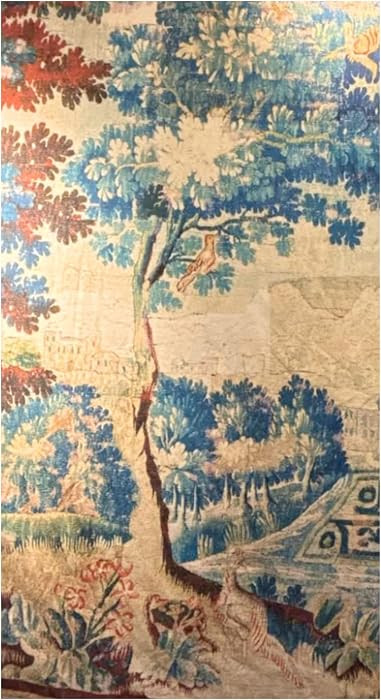 Toile Tapestry Paper Napkins with (Transfer-Free Ink), Tan, 45ct | Amazon (US)